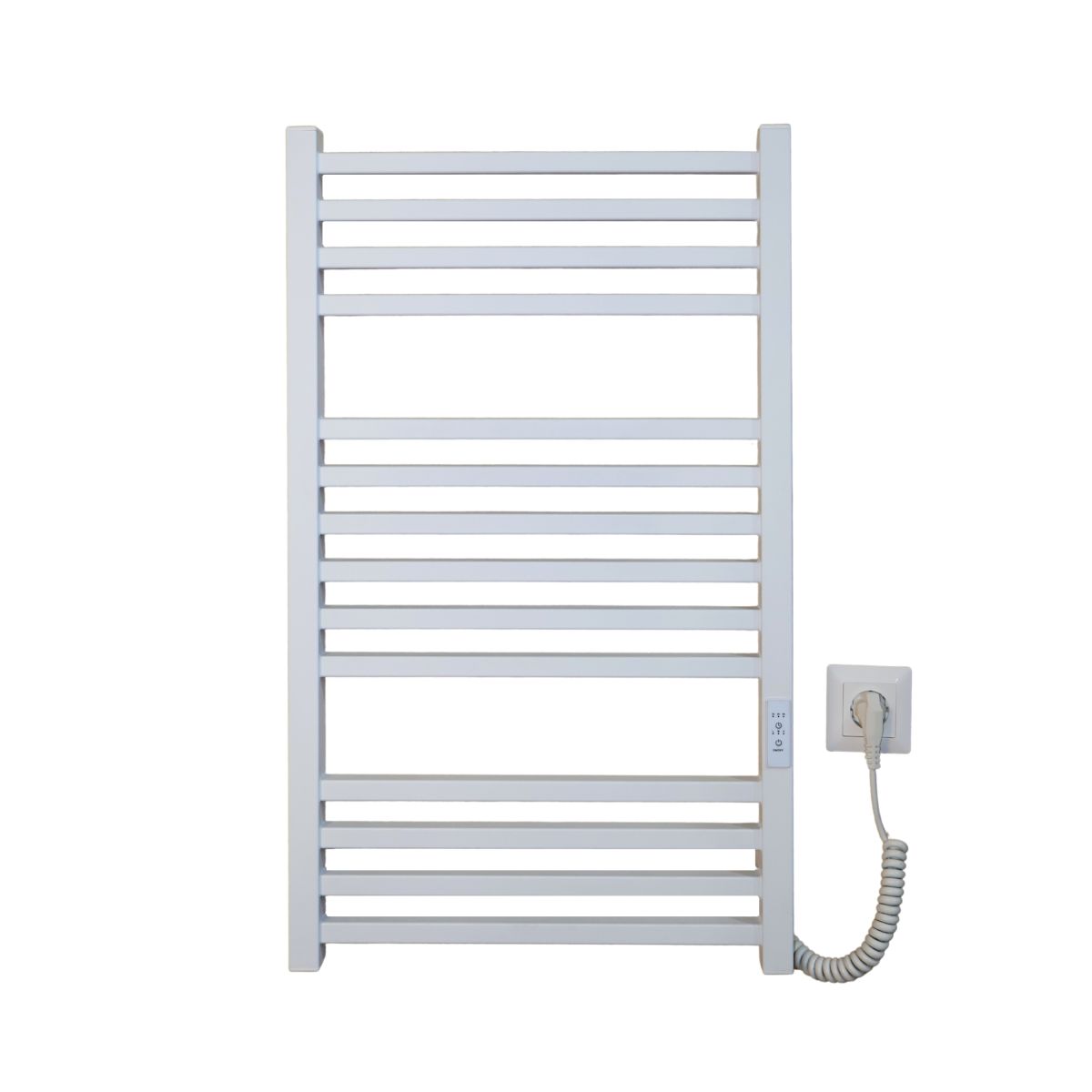 Рушникосушарка електрична Carino LORENZO з контроллером Білий матовий 790*490