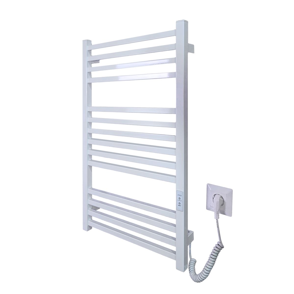 Рушникосушарка електрична Carino LORENZO з контроллером Білий глянець 790*490