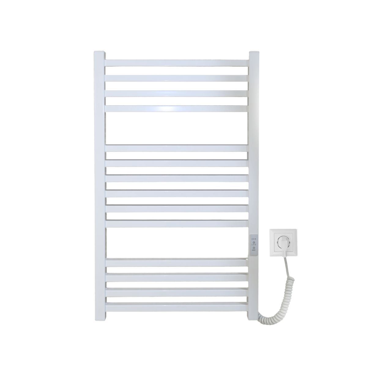 Рушникосушарка електрична Carino LORENZO з контроллером Білий глянець 790*490