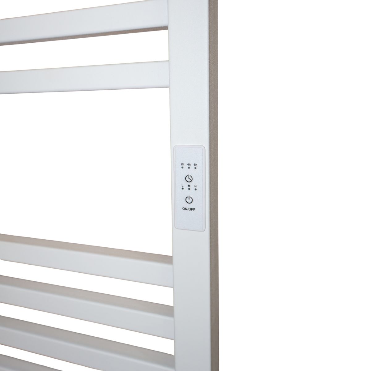 Рушникосушарка електрична Carino LORENZO з контроллером Білий матовий 1190*490