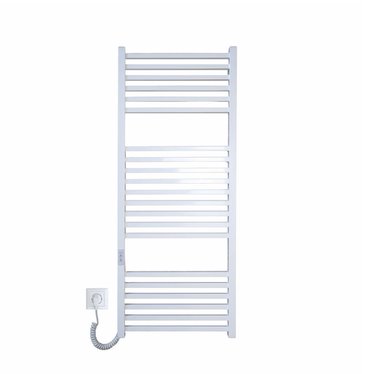 Рушникосушарка електрична Carino LORENZO з контроллером Білий глянець 1190*490