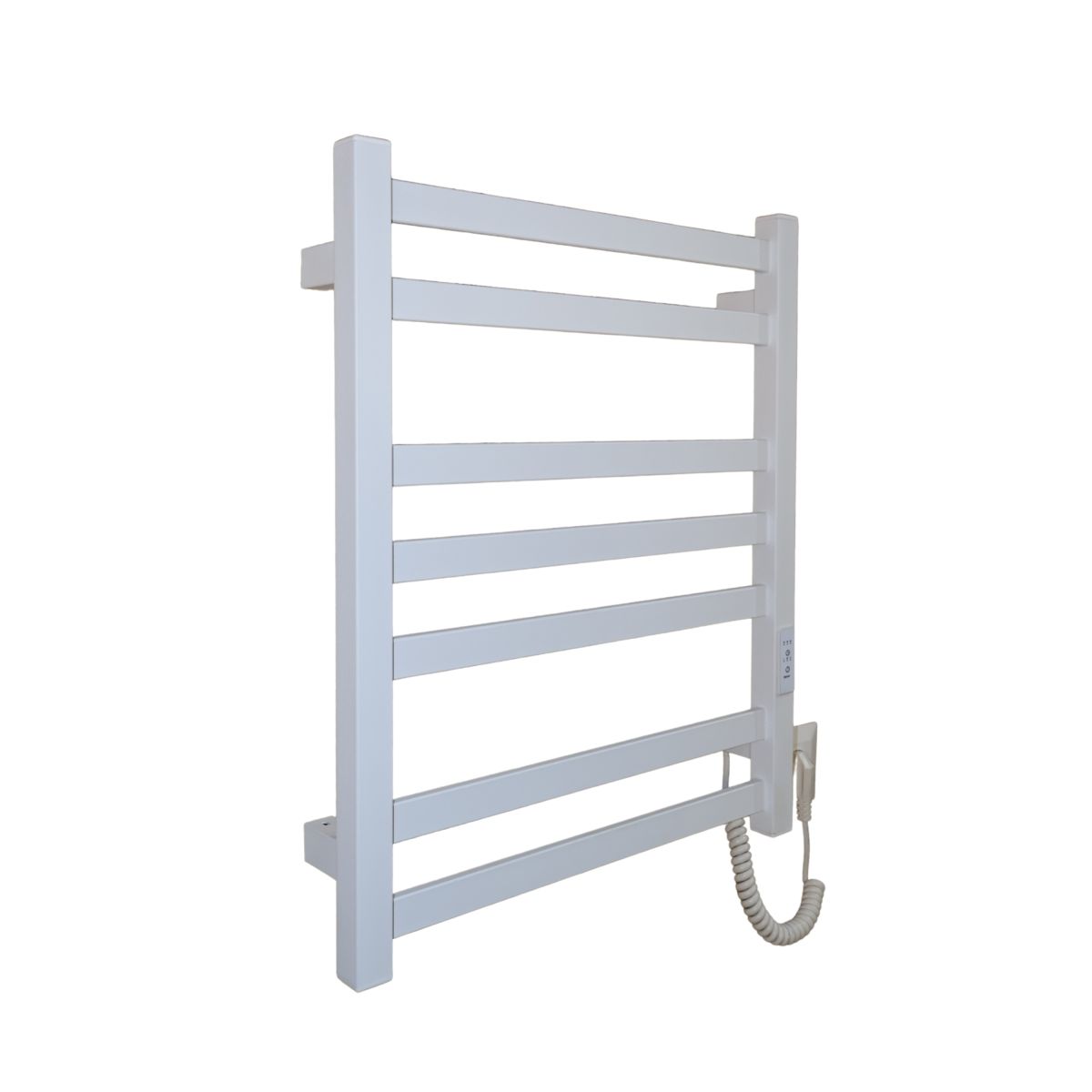 Полотенцесушитель электрический Carino RICARDO с контроллером Белый матовый 590*490