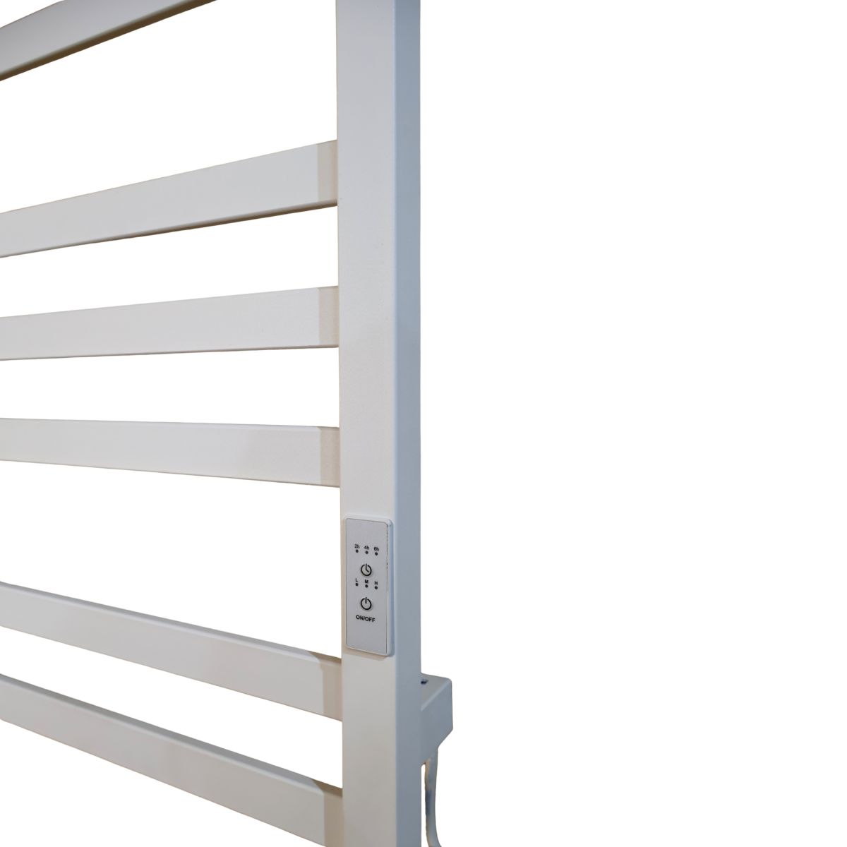 Полотенцесушитель электрический Carino RICARDO с контроллером Белый матовый 590*490