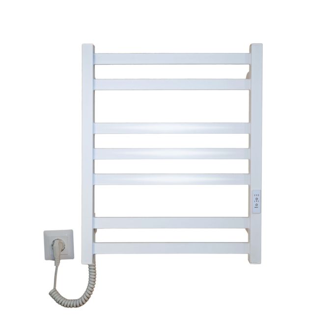 Рушникосушарка електрична Carino RICARDO з контроллером Білий глянець 590*490