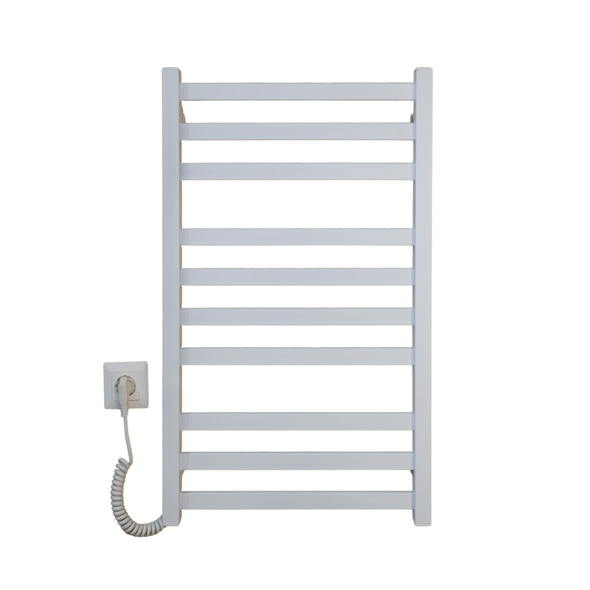 Рушникосушарка електрична Carino RICARDO з кнопкою Білий матовий 790*490