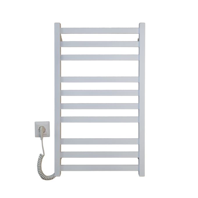 Рушникосушарка електрична Carino RICARDO з кнопкою Білий матовий 790*490