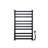 Полотенцесушитель электрический Carino RICARDO с контроллером Черный матовый 790*490
