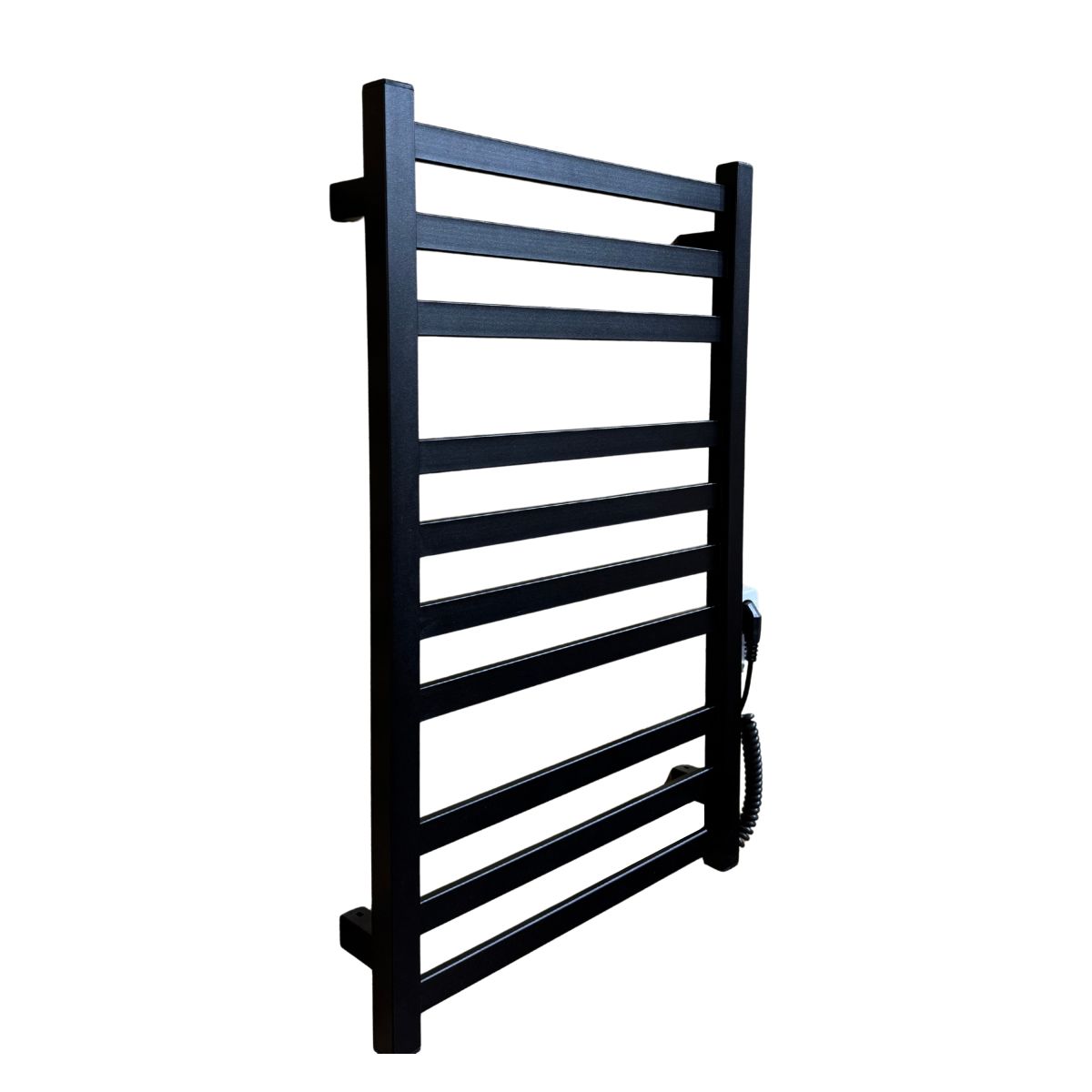 Полотенцесушитель электрический Carino RICARDO с контроллером Черный матовый 790*490