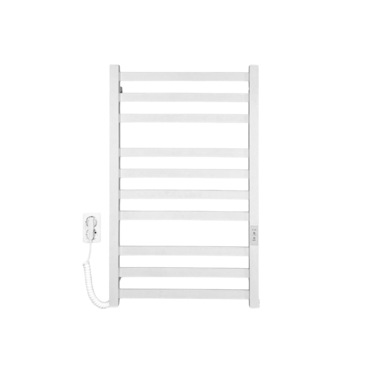 Полотенцесушитель электрический Carino RICARDO с контроллером Белый матовый 790*490