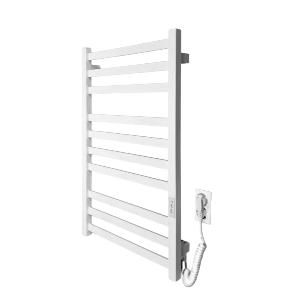 Полотенцесушитель электрический Carino RICARDO с контроллером Белый матовый 790*490