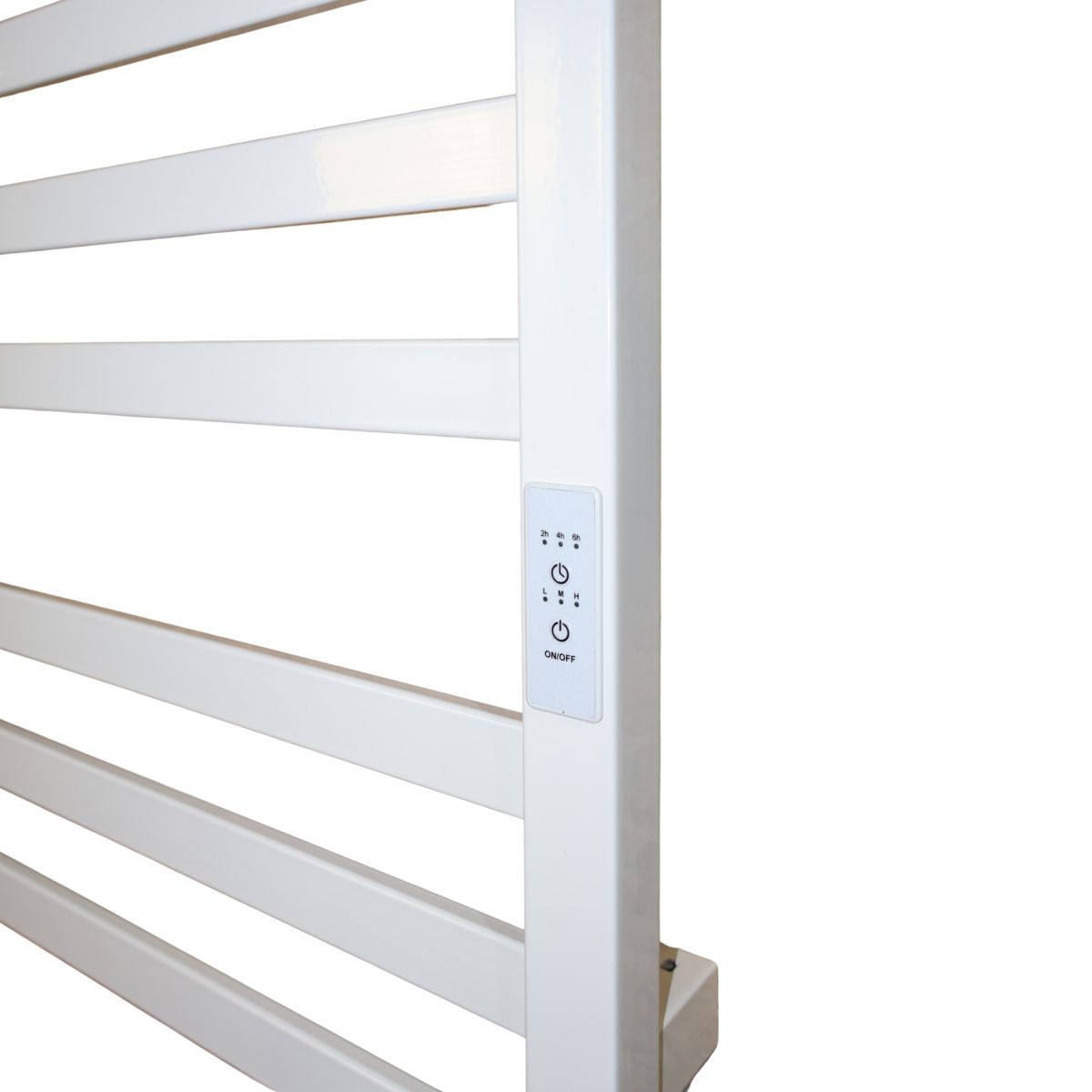 Полотенцесушитель электрический Carino RICARDO с контроллером Белый глянец 790*490