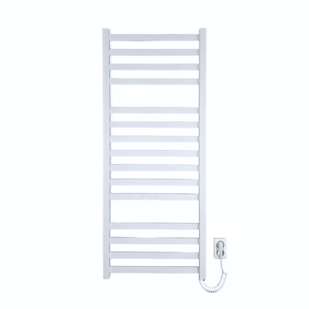 Рушникосушарка електрична Carino RICARDO з кнопкою Білий матовий 1190*490