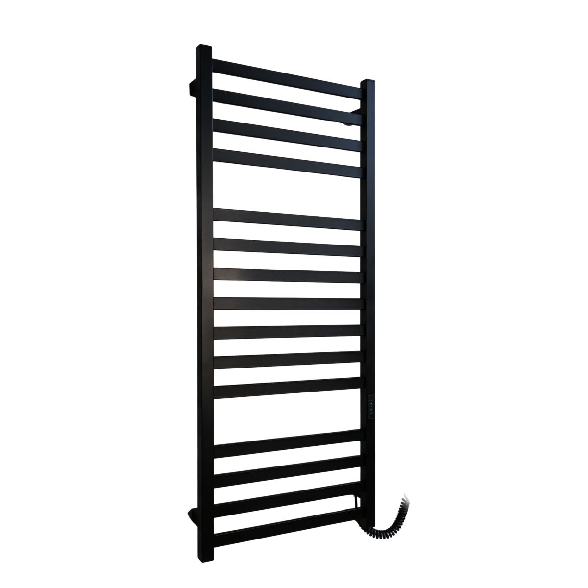 Полотенцесушитель электрический Carino RICARDO с контроллером Черный матовый 1190*490