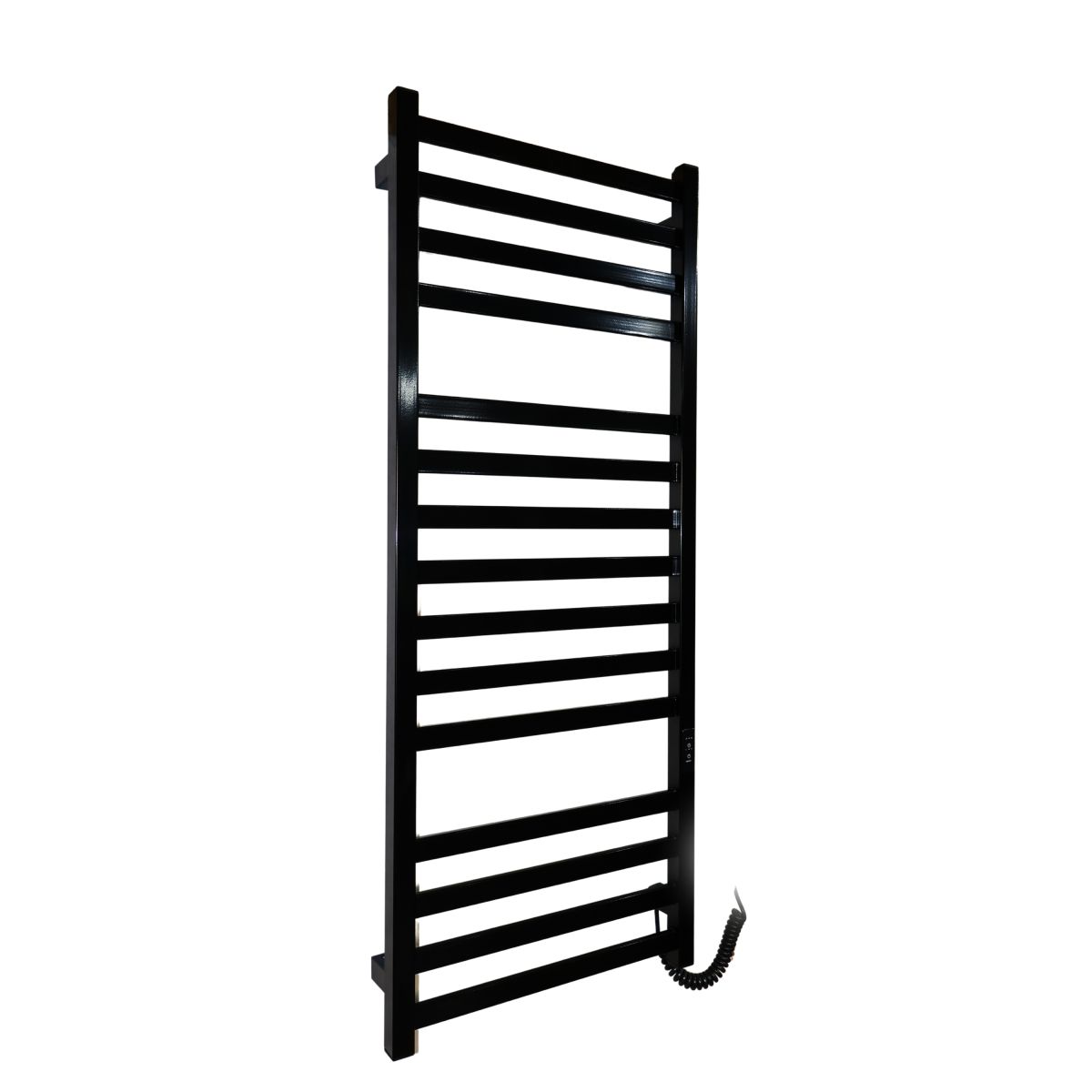 Рушникосушарка електрична Carino RICARDO з контроллером Чорний глянець 1190*490