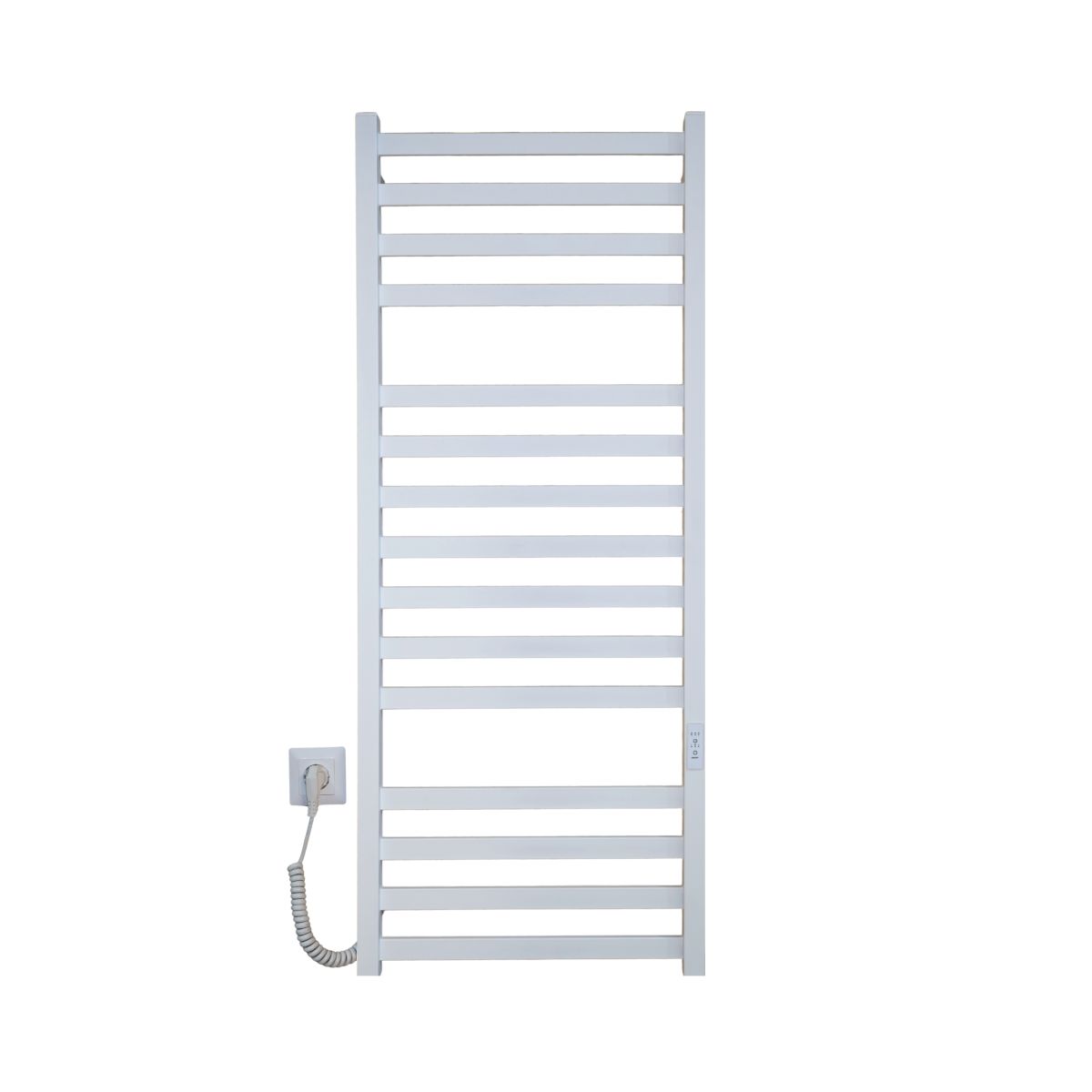 Полотенцесушитель электрический Carino RICARDO с контроллером Белый матовый 1190*490