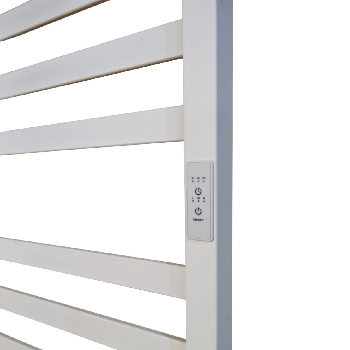 Полотенцесушитель электрический Carino RICARDO с контроллером Белый матовый 1190*490