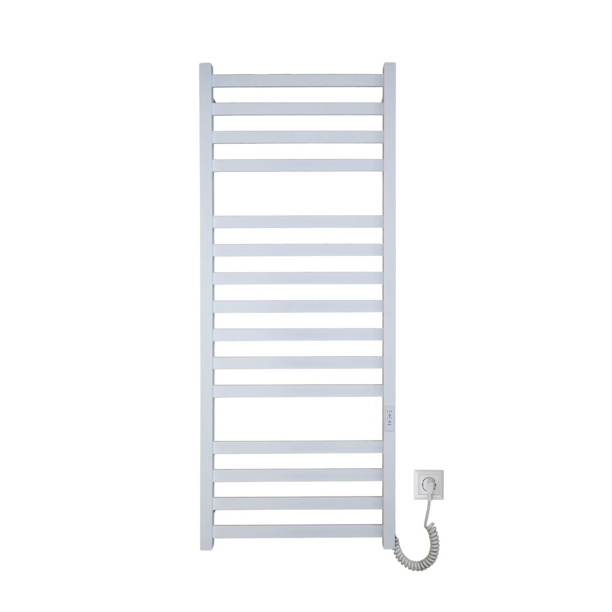 Полотенцесушитель электрический Carino RICARDO с контроллером Белый матовый 1190*490