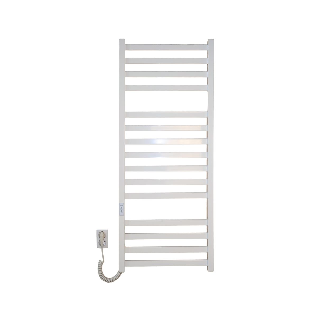 Полотенцесушитель электрический Carino RICARDO с контроллером Белый глянец 1190*490