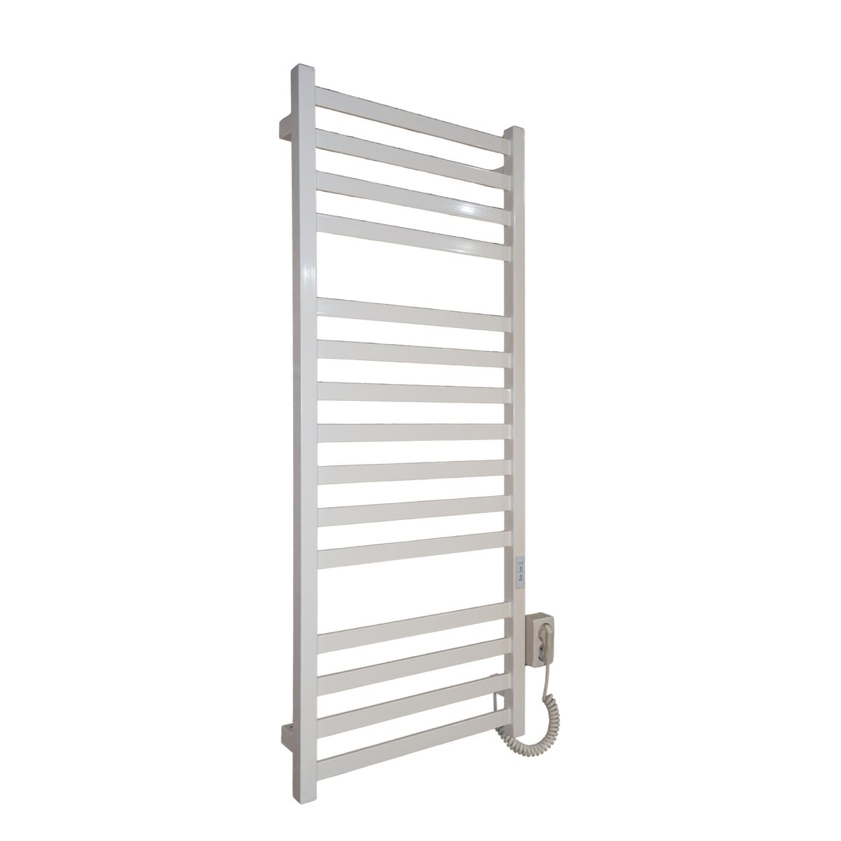Полотенцесушитель электрический Carino RICARDO с контроллером Белый глянец 1190*490