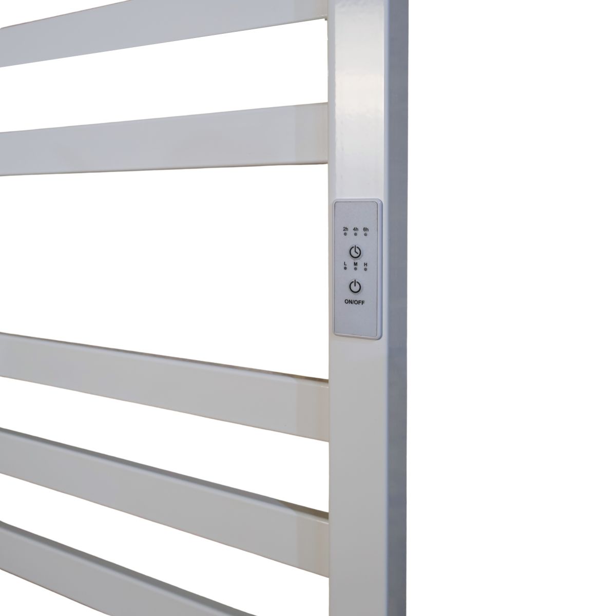 Полотенцесушитель электрический Carino RICARDO с контроллером Белый глянец 1190*490