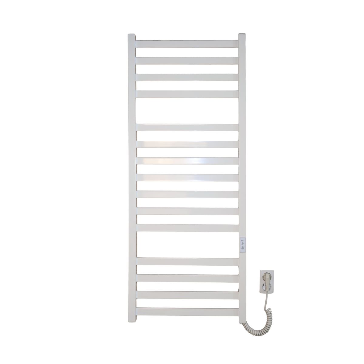 Полотенцесушитель электрический Carino RICARDO с контроллером Белый глянец 1190*490