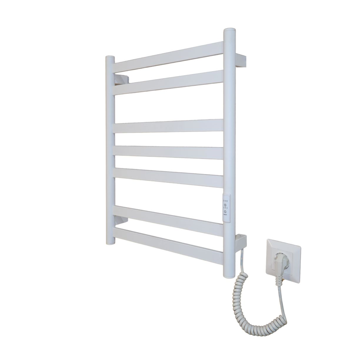 Рушникосушарка електрична Carino MIA з контроллером Білий матовий 590*490