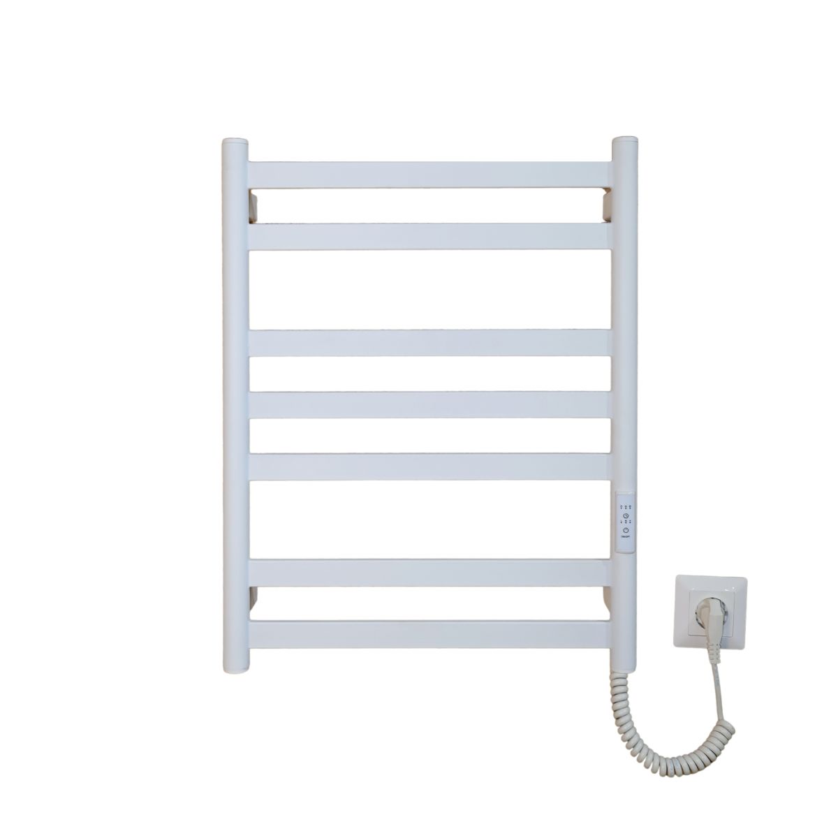 Рушникосушарка електрична Carino MIA з контроллером Білий матовий 590*490