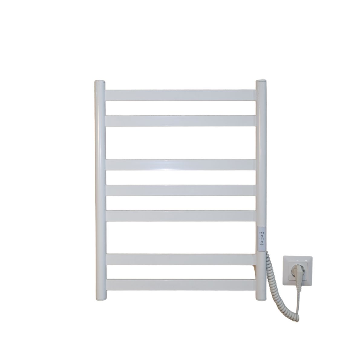 Рушникосушарка електрична Carino MIA з контроллером Білий глянець 590*490