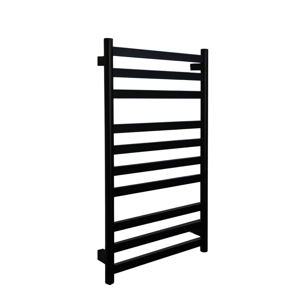 Полотенцесушитель электрический Carino MIA с кнопкой Черный матовый 790*490