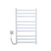 Полотенцесушитель электрический Carino MIA с кнопкой Белый матовый 790*490