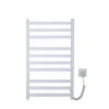 Полотенцесушитель электрический Carino MIA с кнопкой Белый матовый 790*490