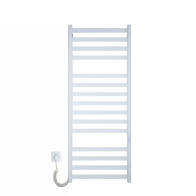 Рушникосушарка електрична Carino MIA з контроллером Білий матовий 1190*490