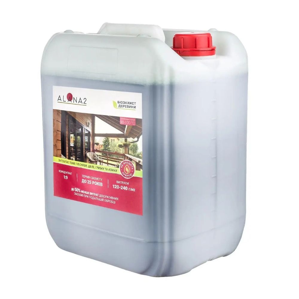 Средство биозащитное АЛАНА-2 концентрат 1:9 красный 10кг