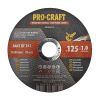 Диск відрізний Procraft CD125x1.0b 125 мм 1,0 мм 22,2 мм 10 шт/уп
