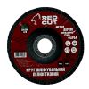 Диск шліфувальний пелюстковий,тип CALCINE, T29 Р80 125мм, 'Red Cut'