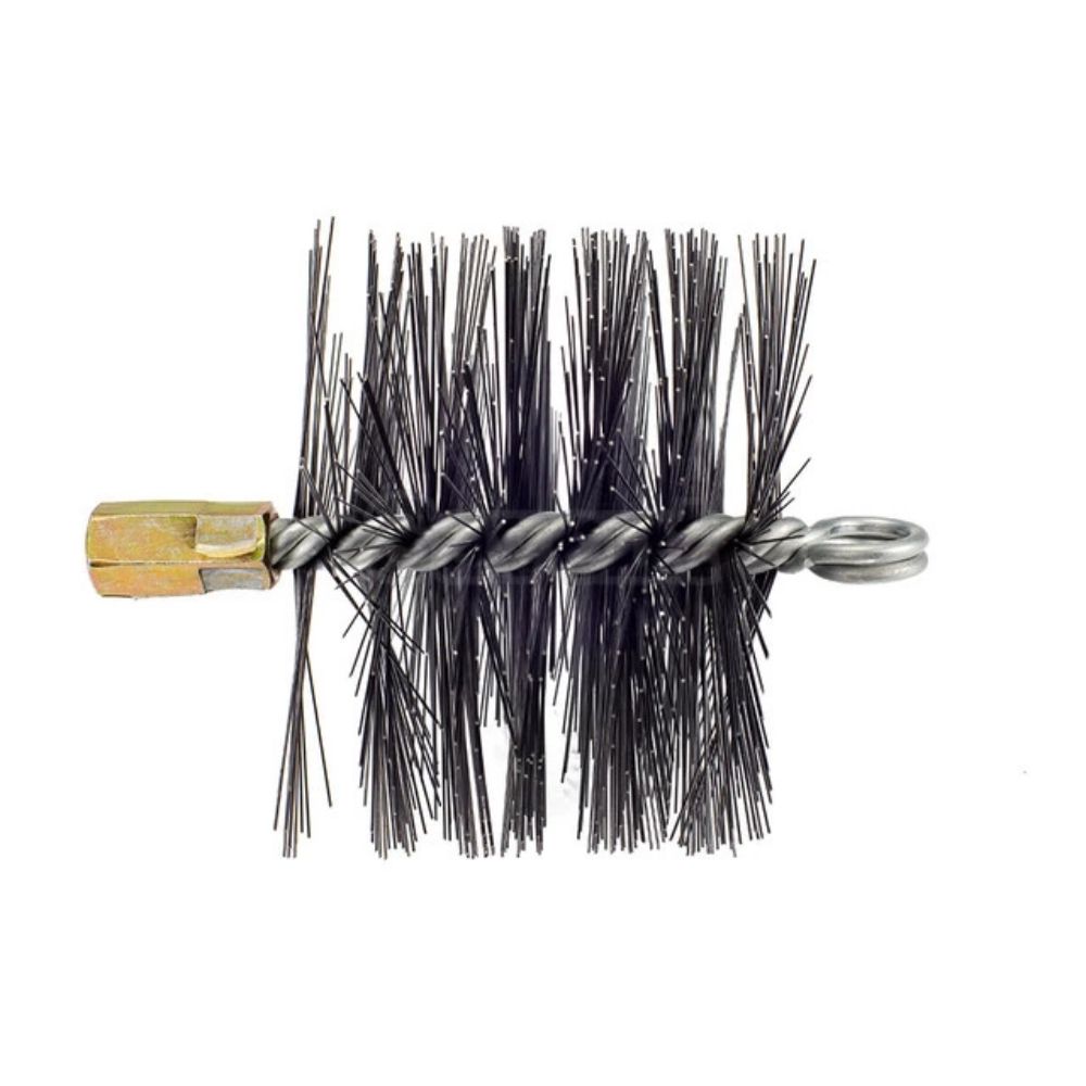 Щетка (ерш) металлическая для чистки дымохода Savent 130 мм