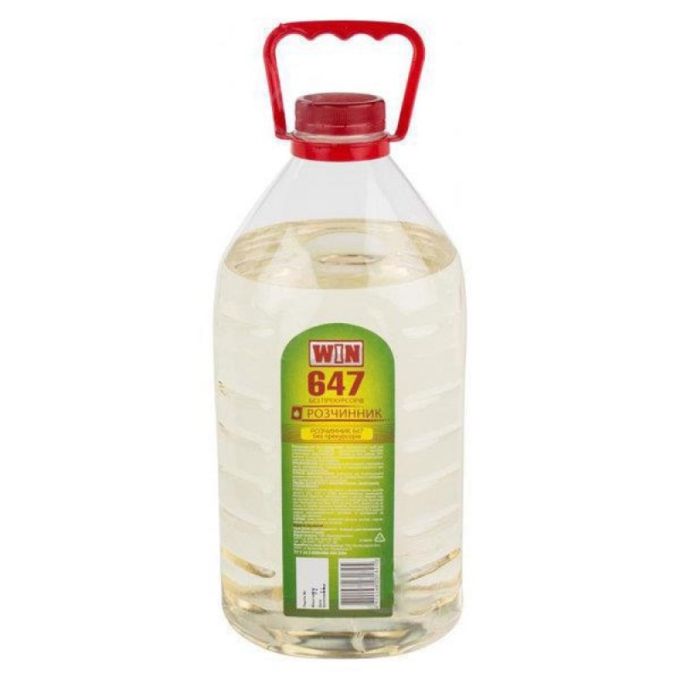 Розчинник 647 без прекурсорів ТМ WIN (3,35кг)