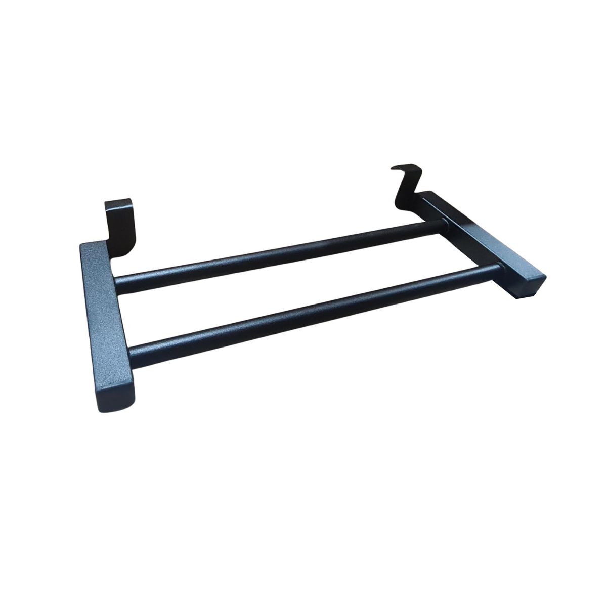 Полочка для полотенцесушителя Carino ARIANNA, короткая, Черный мат