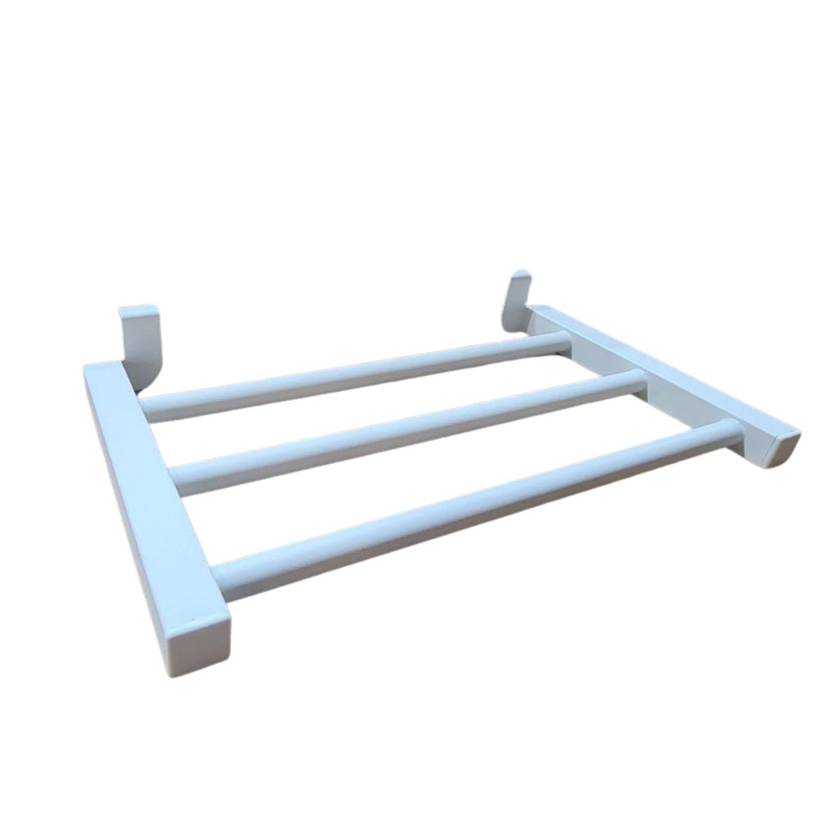 Полочка для полотенцесушителя Carino ARIANNA, длинная, Белый мат