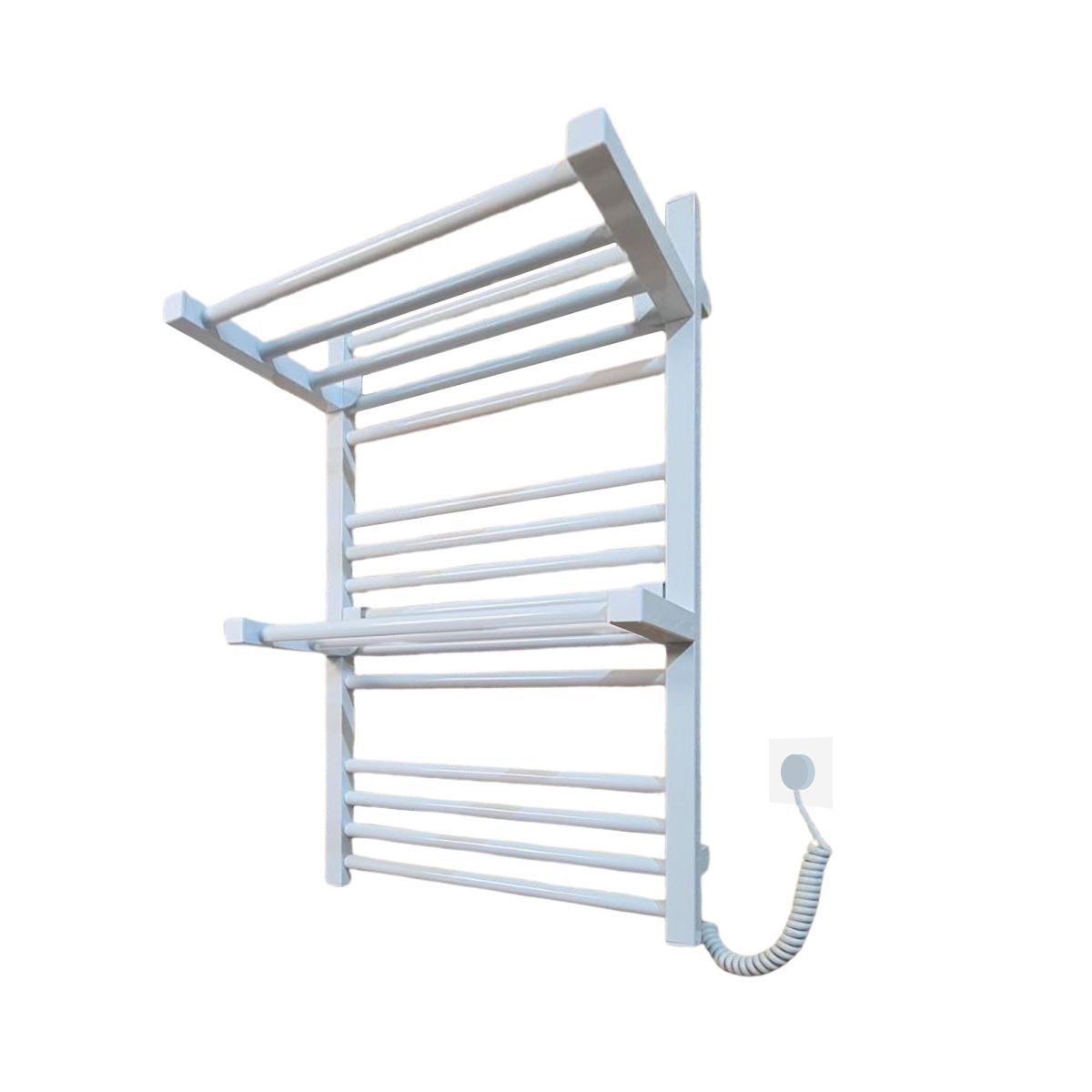 Поличка для рушникосушарки Carino ARIANNA, довга, Білий глянець