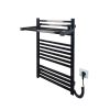 Поличка для рушникосушарки Carino LORENZO, довга, Чорний глянець