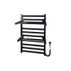 Поличка для рушникосушарки Carino RICARDO, довга, Чорний глянець