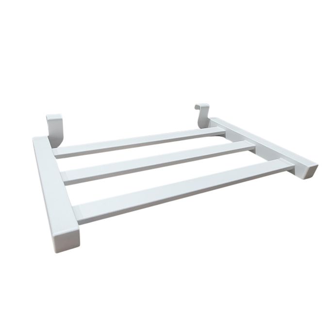 Поличка для рушникосушарки Carino RICARDO, довга, Білий мат