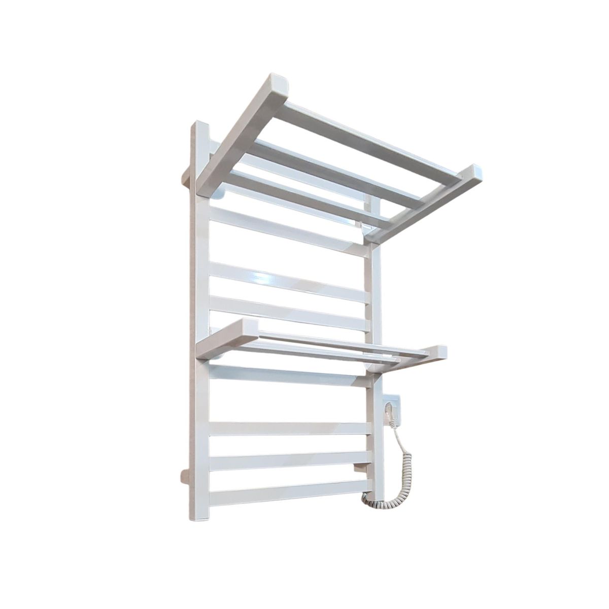 Поличка для рушникосушарки Carino RICARDO, довга, Білий глянець