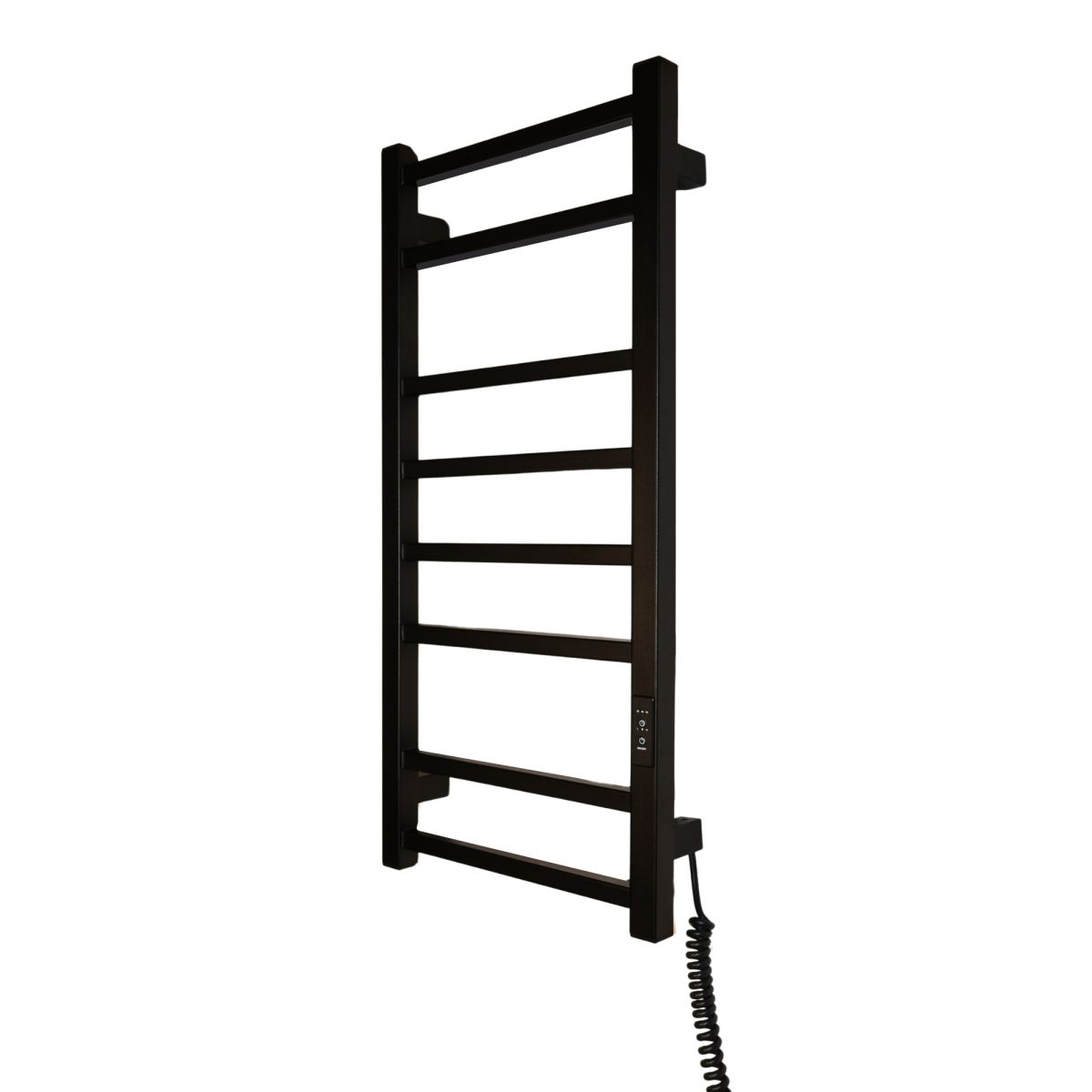 Полотенцесушитель электрический Carino FABIA с контроллером Черный мат 790*370