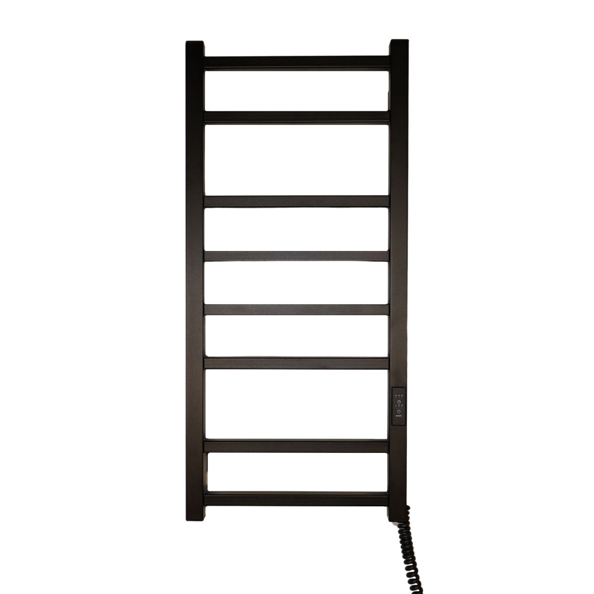 Полотенцесушитель электрический Carino FABIA с контроллером Черный мат 790*370