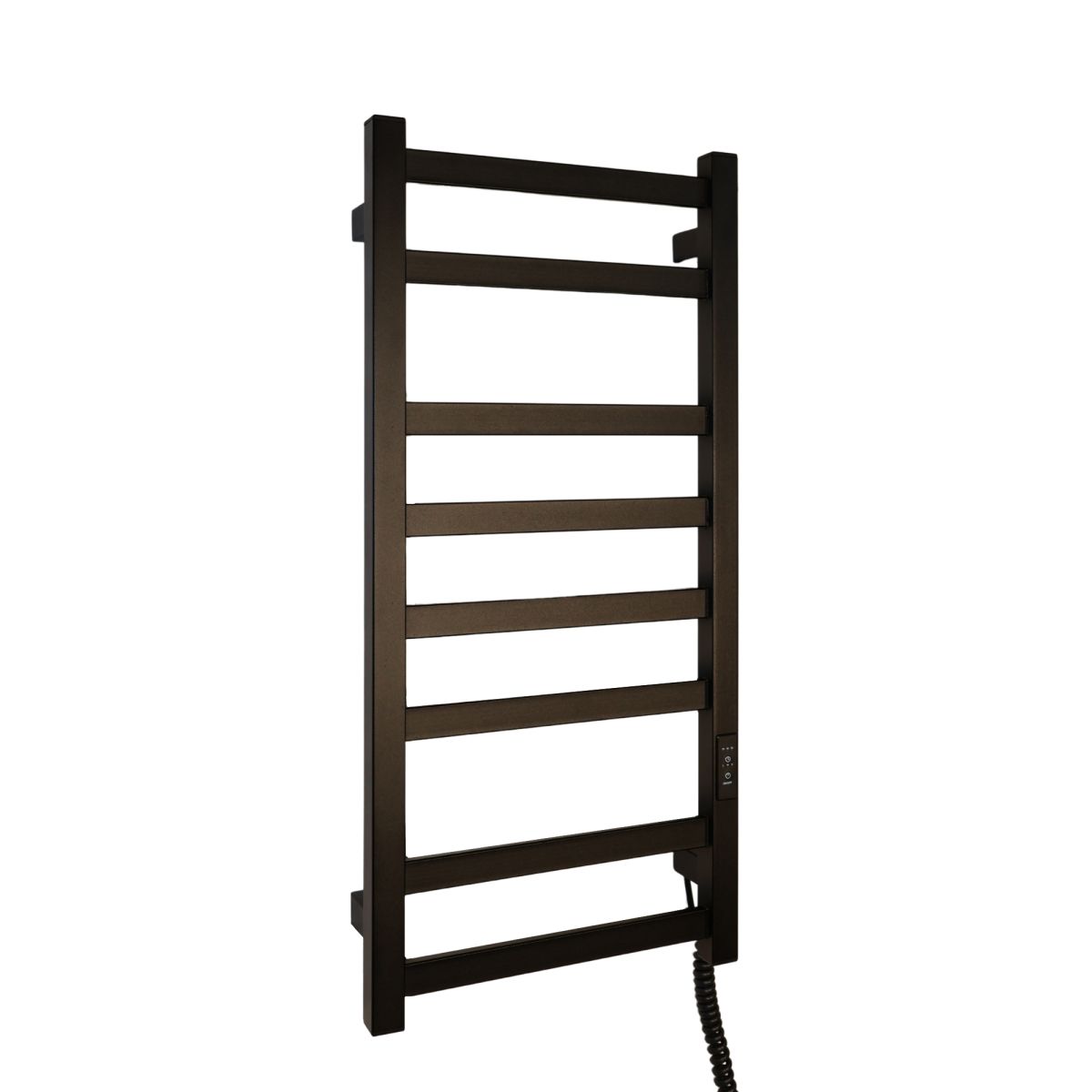 Рушникосушарка електрична Carino LUCA з контроллером Чорний мат 790*370