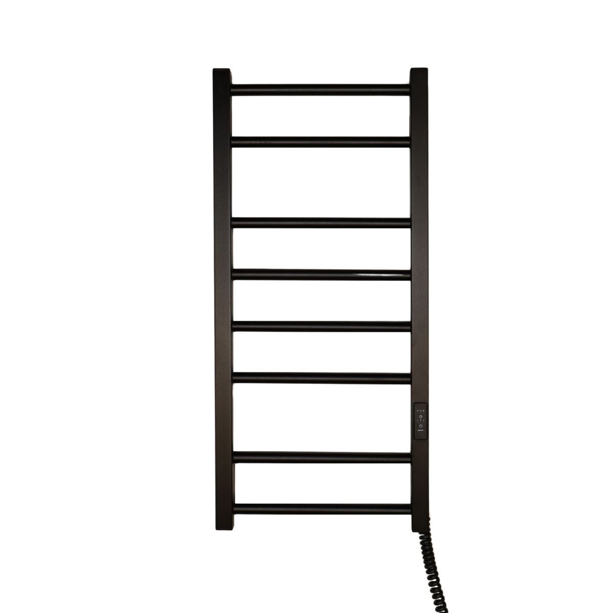 Полотенцесушитель электрический Carino NICOLA с контроллером Черный мат 790*370