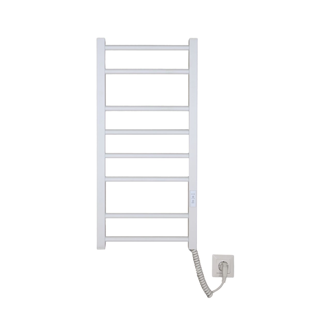 Рушникосушарка електрична Carino NICOLA з контроллером Білий мат 790*370