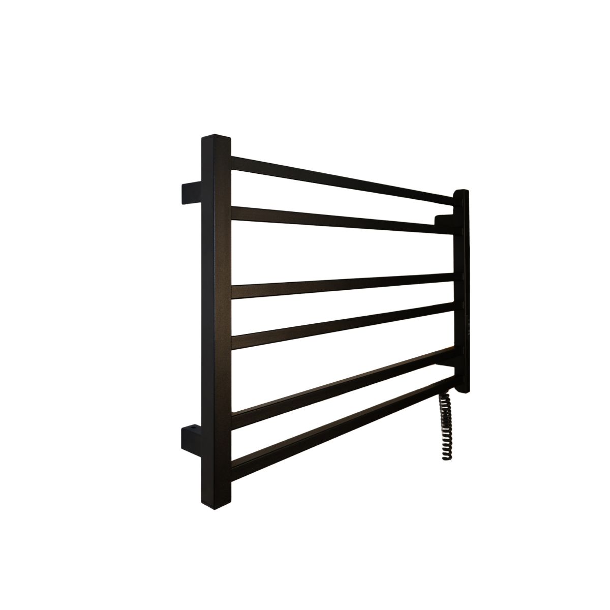 Рушникосушарка електрична Carino MICHELE з контроллером Чорний мат 490*790